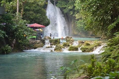 Kawasan Falls in Badian Cebu