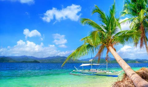 The tropical paradise of Palawan, Philippines.